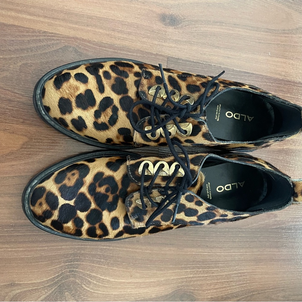 Aldo Leopard Print Shoes